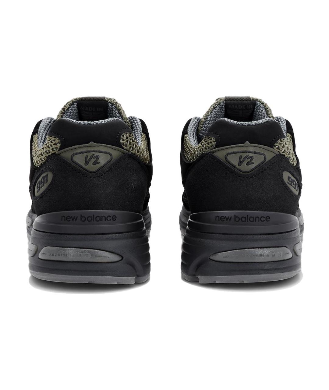 NEW BALANCE Черные замшевые кроссовки, фото 5