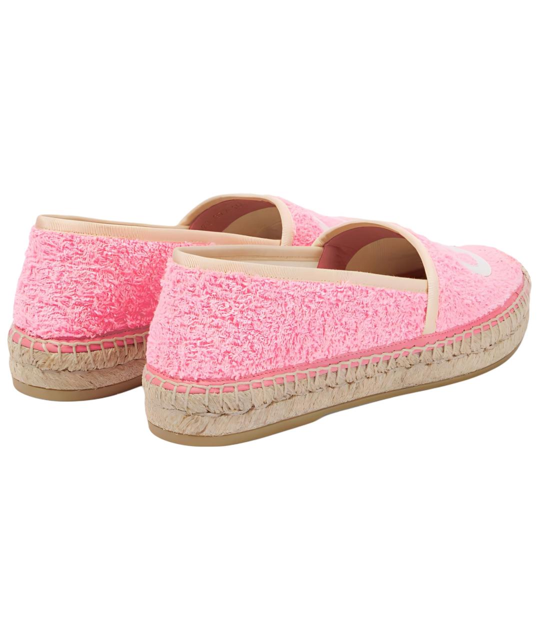 GUCCI Розовые эспадрильи, фото 4