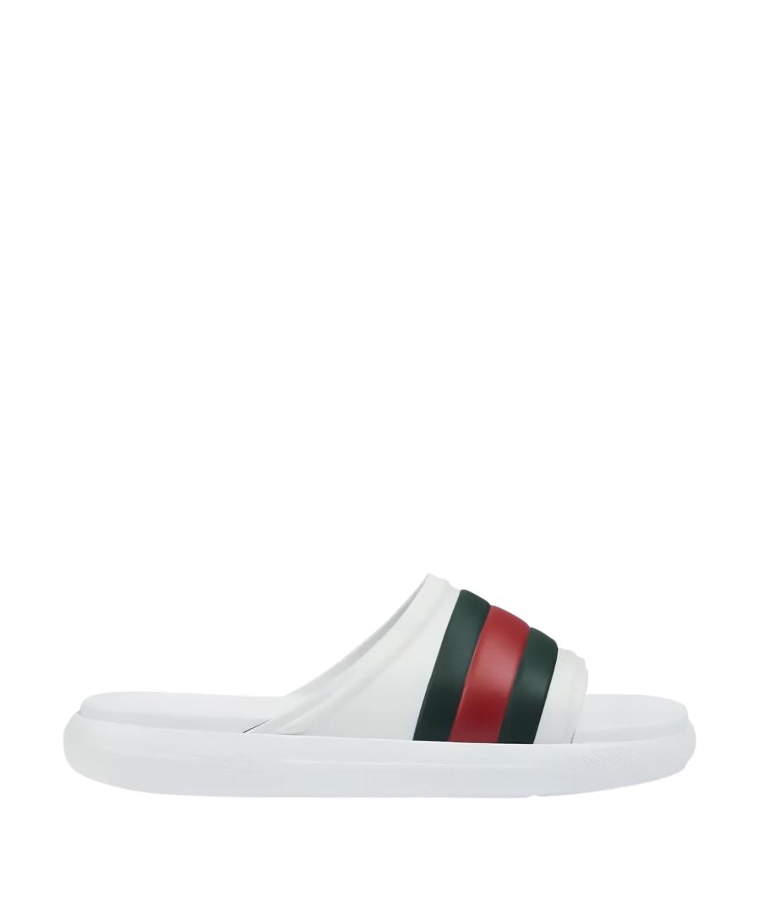 GUCCI Белые сандалии, фото 1