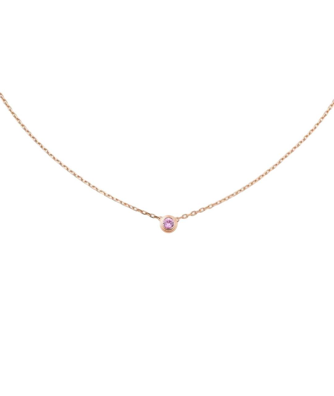 CARTIER Золотая подвеска из розового золота, фото 1