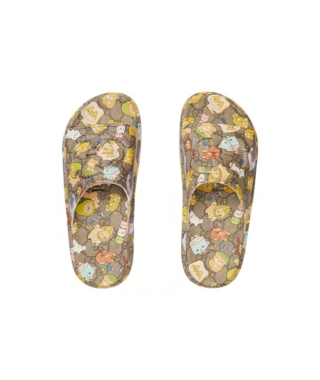 GUCCI Мульти сандалии, фото 3