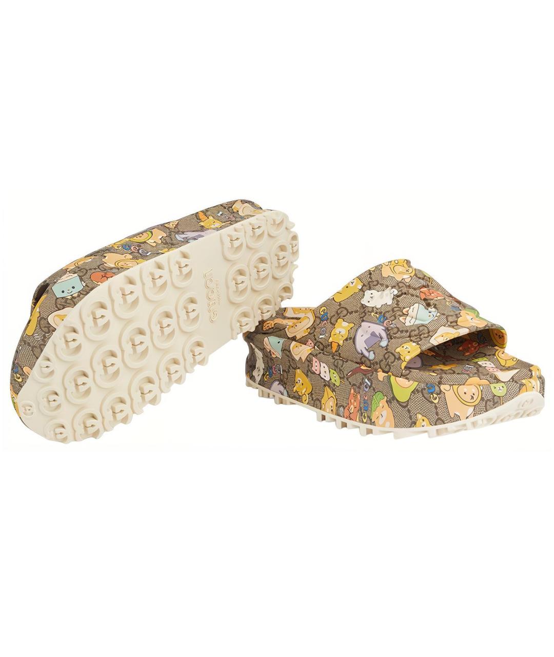 GUCCI Мульти сандалии, фото 5