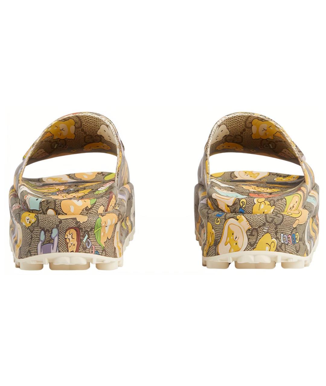 GUCCI Мульти сандалии, фото 4