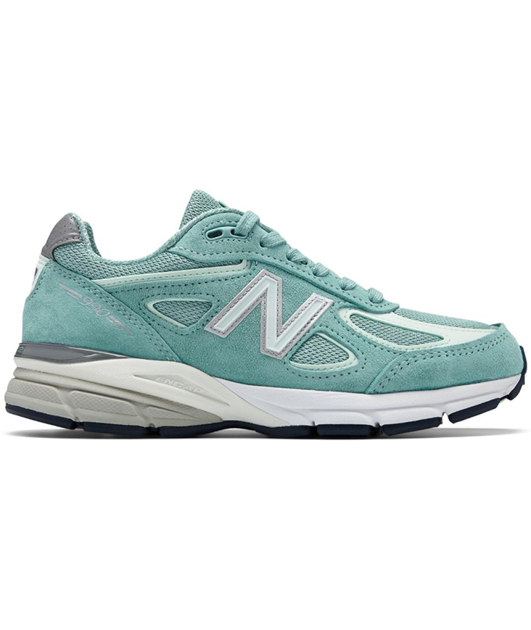 NEW BALANCE Бирюзовые замшевые кроссовки, фото 5
