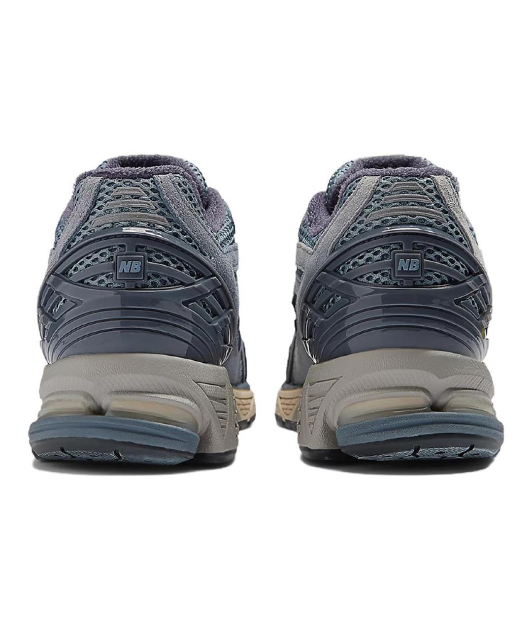 NEW BALANCE Синие замшевые кроссовки, фото 4
