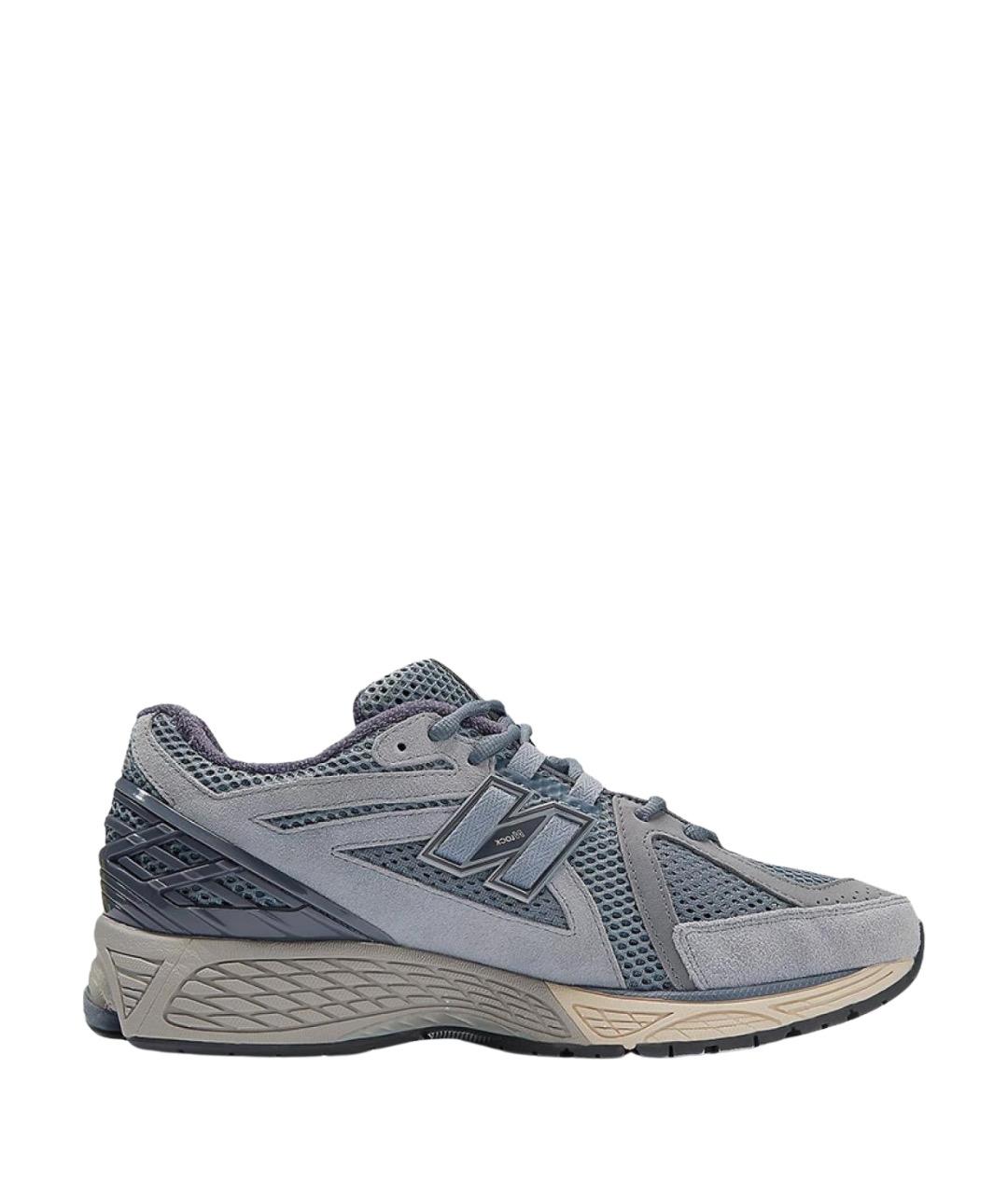 NEW BALANCE Синие замшевые кроссовки, фото 1