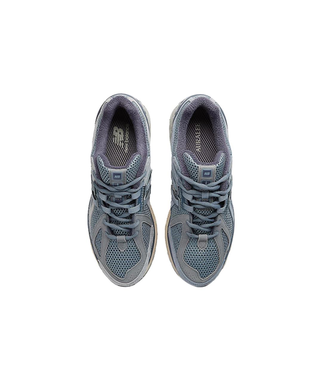 NEW BALANCE Синие замшевые кроссовки, фото 3