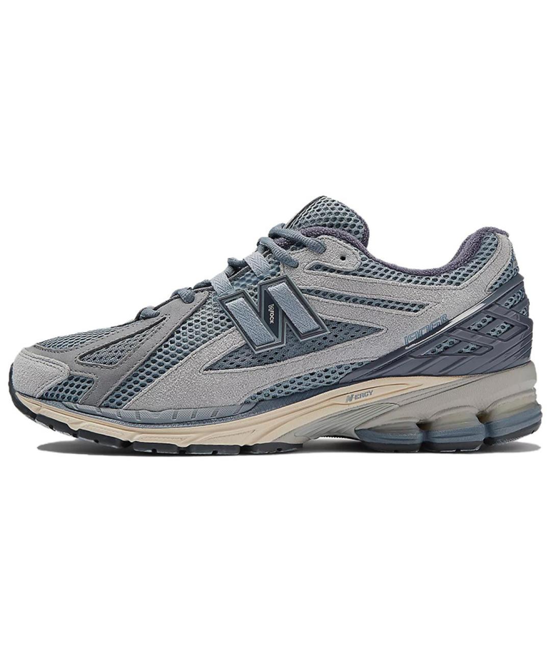NEW BALANCE Синие замшевые кроссовки, фото 2