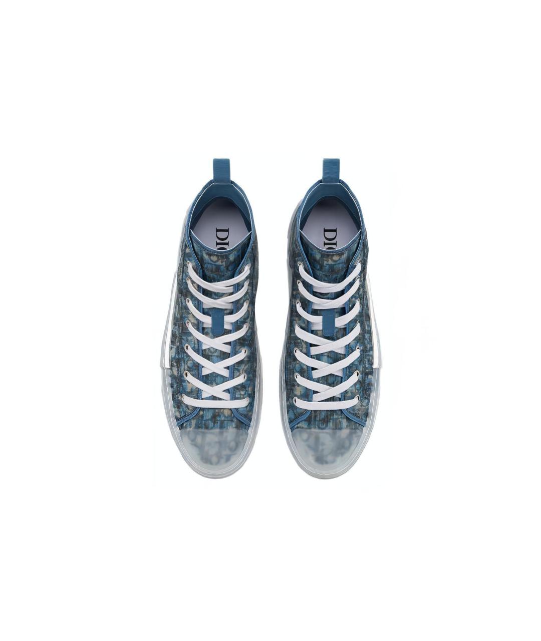 CHRISTIAN DIOR Синие низкие кроссовки / кеды, фото 5