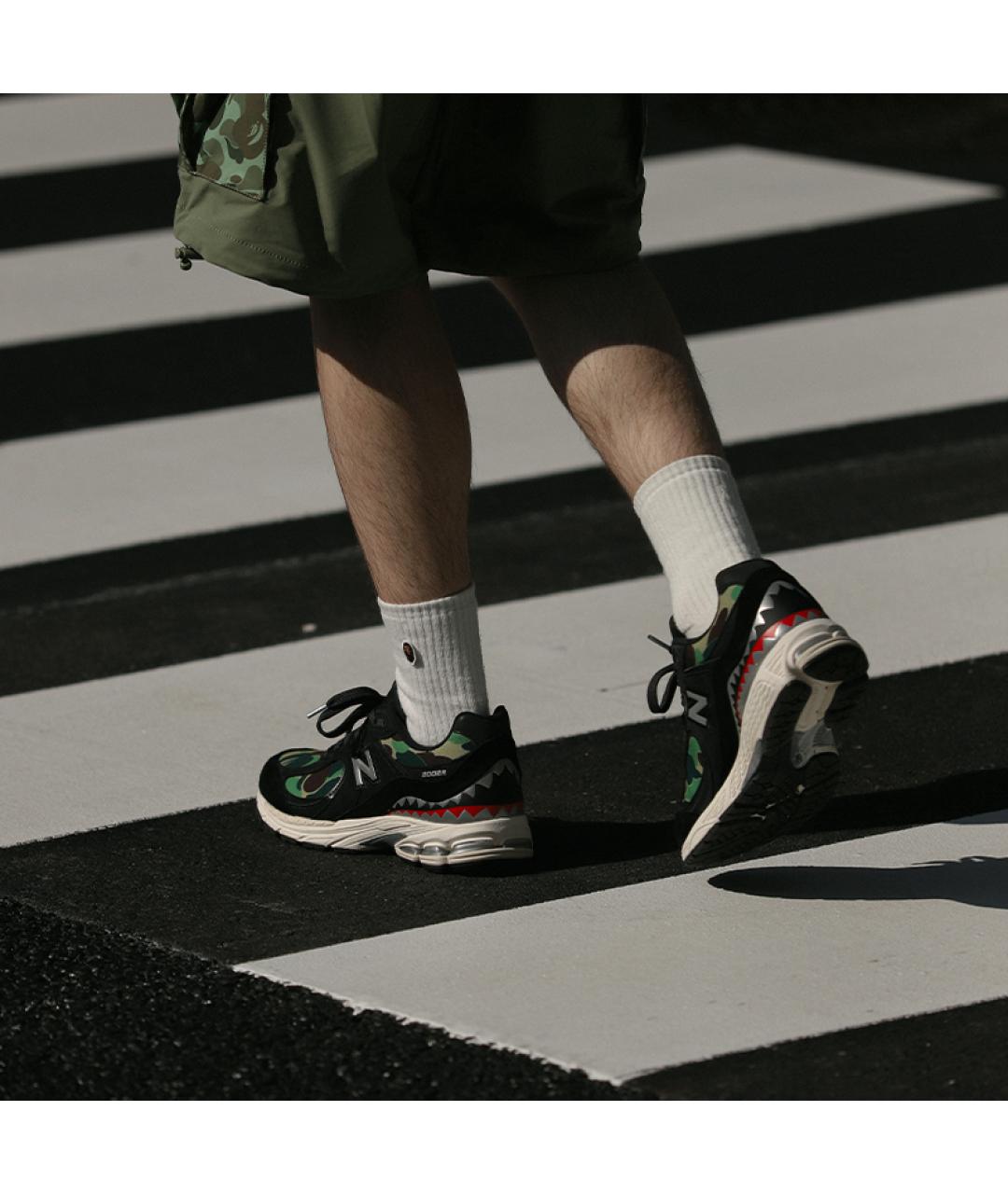 NEW BALANCE Черные замшевые кроссовки, фото 8