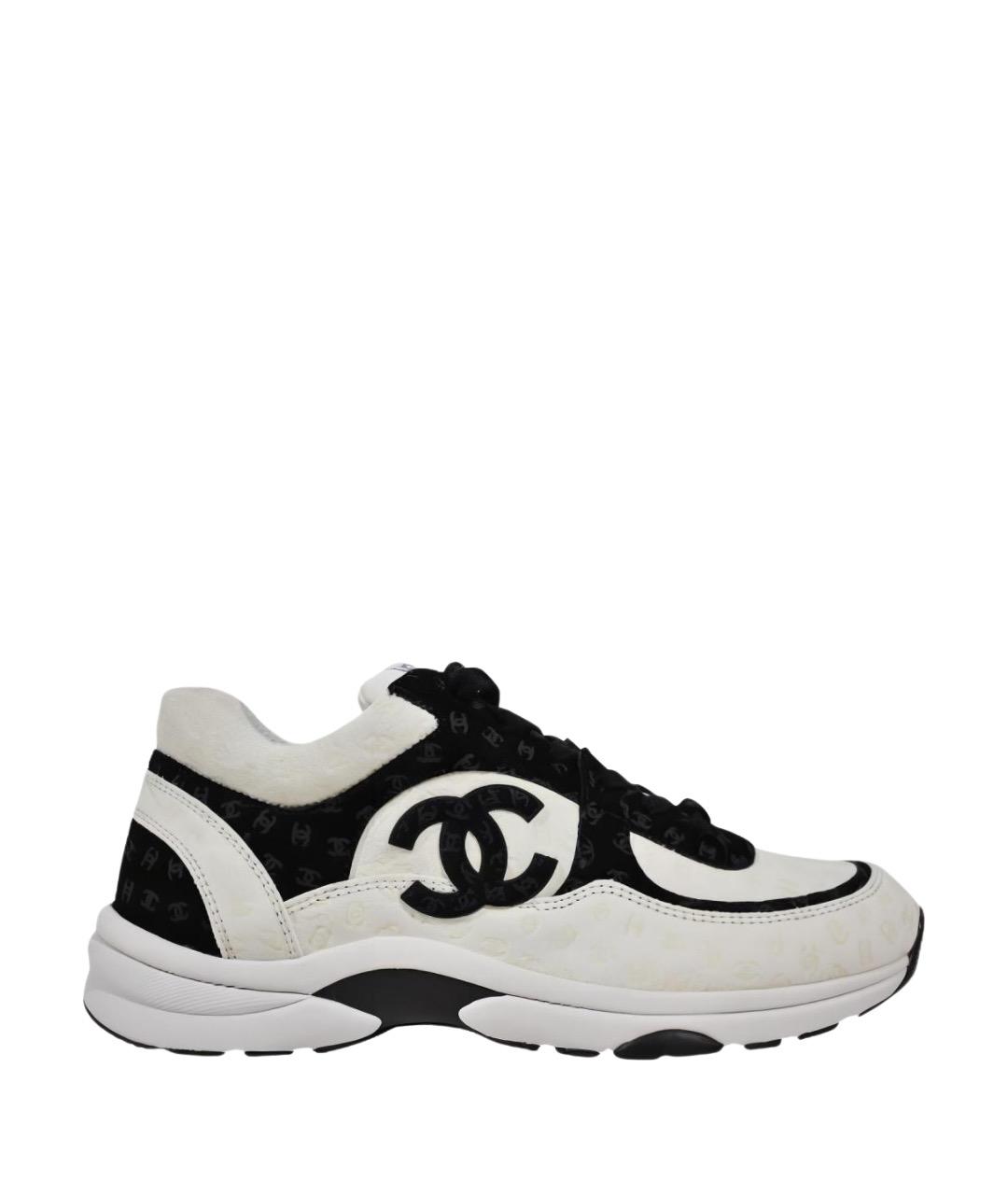 CHANEL Мульти замшевые кроссовки, фото 1