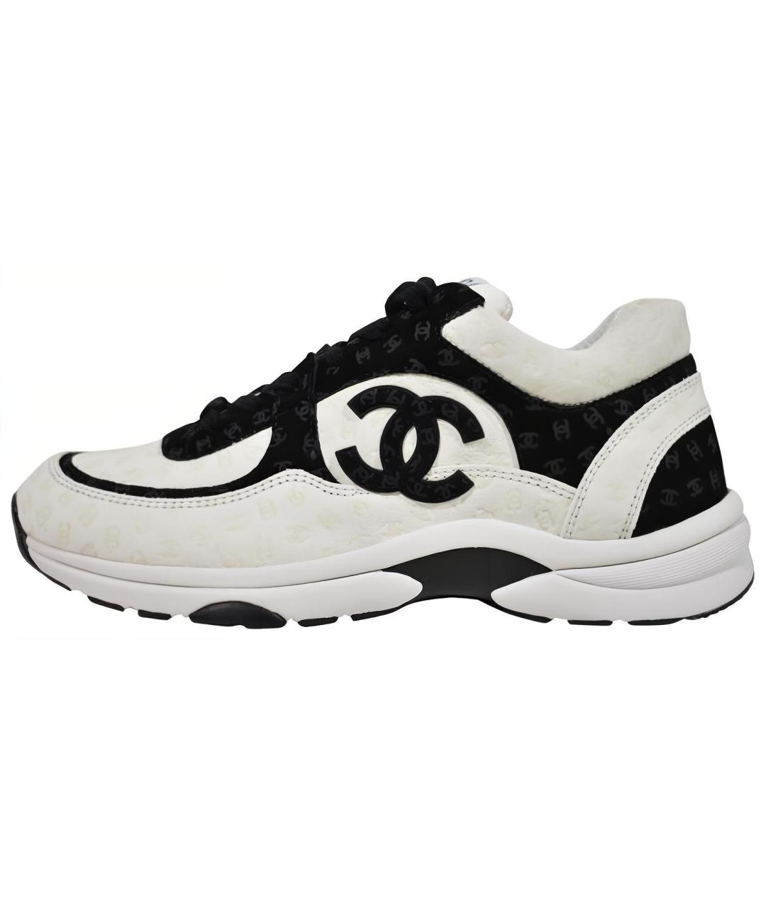 CHANEL Мульти замшевые кроссовки, фото 2