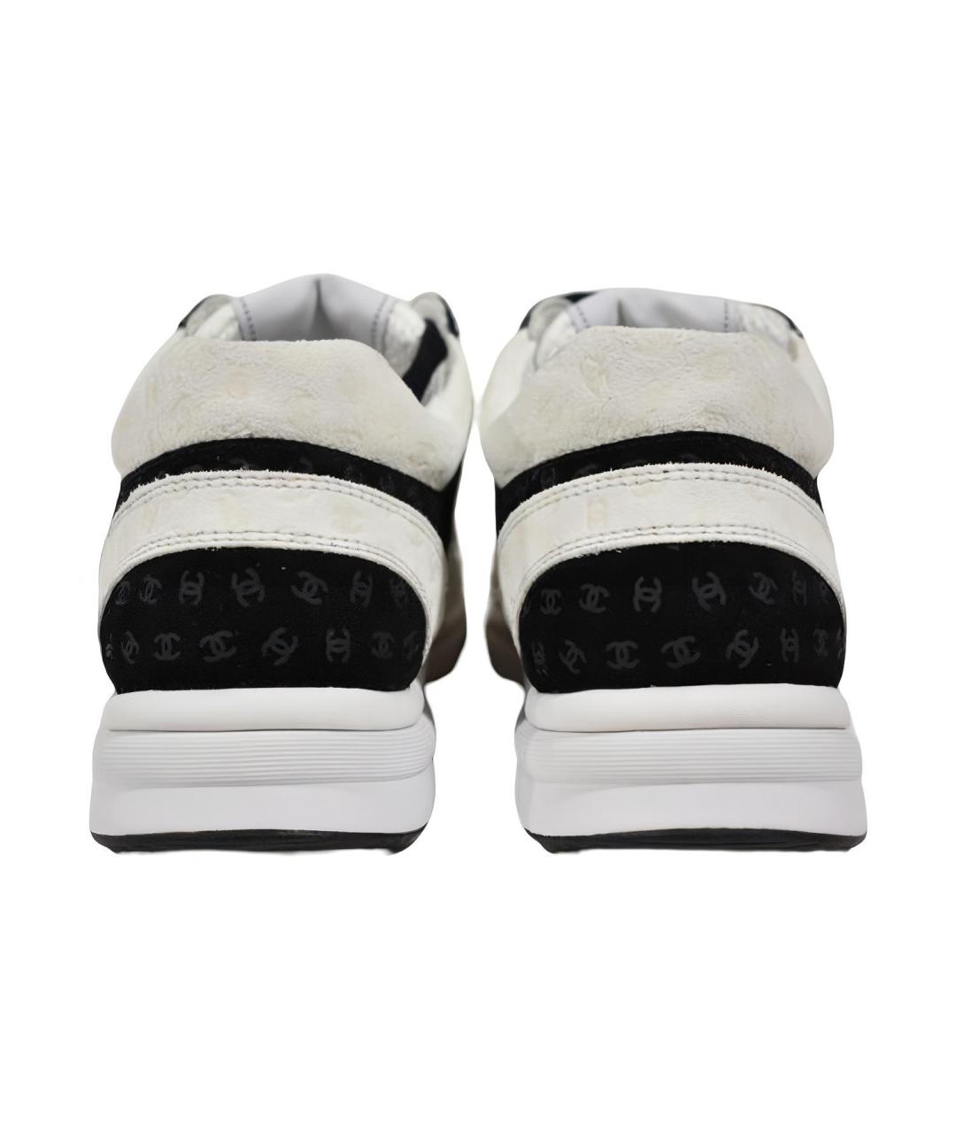 CHANEL Мульти замшевые кроссовки, фото 5