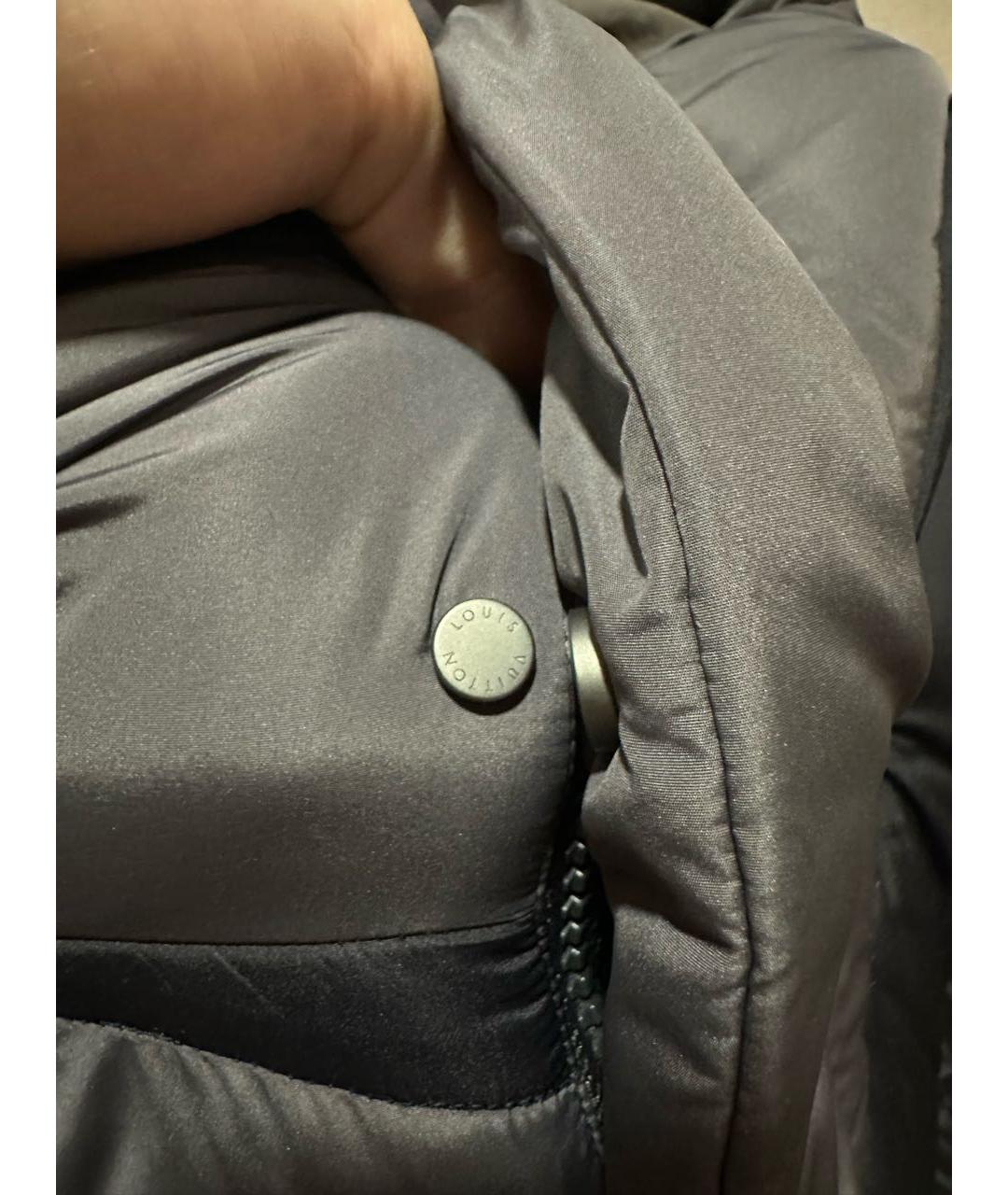LOUIS VUITTON Серый пуховик, фото 7
