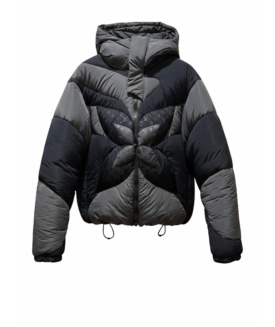 LOUIS VUITTON Серый пуховик, фото 1