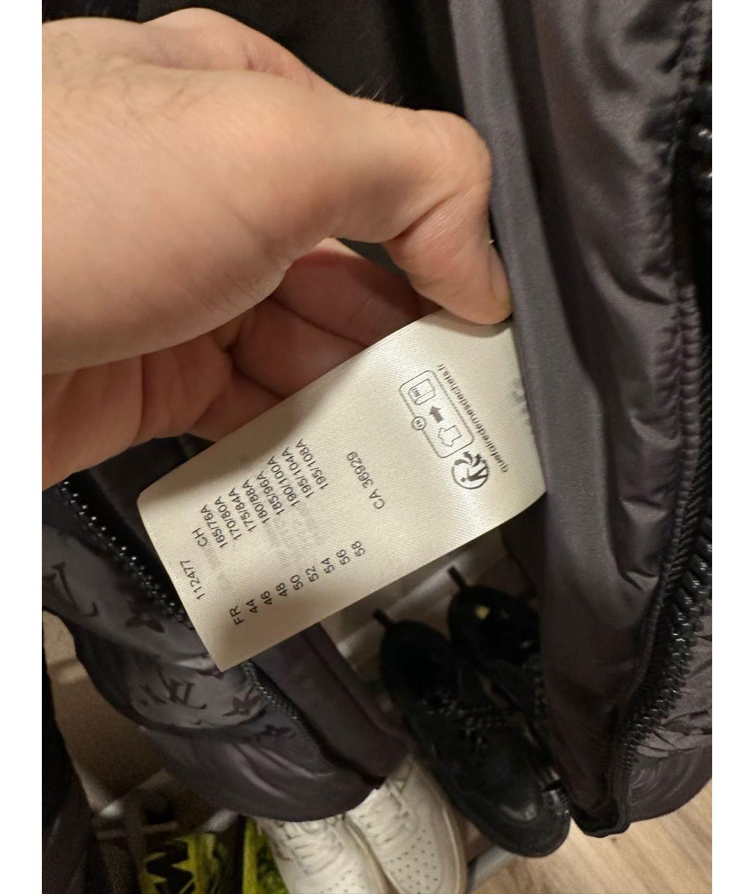 LOUIS VUITTON Серый пуховик, фото 6