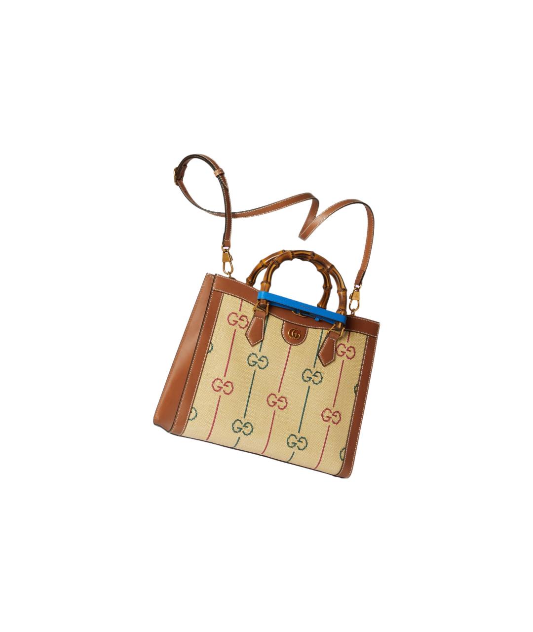 GUCCI Бежевая сумка через плечо, фото 4