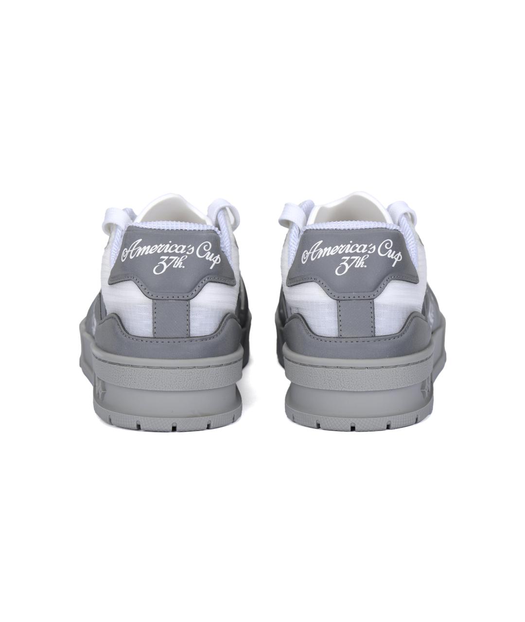 LOUIS VUITTON Мульти кожаные кеды, фото 4