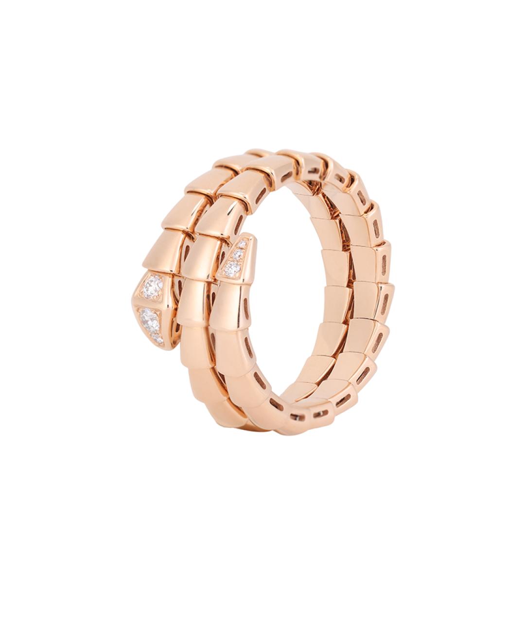 BVLGARI Розовое кольцо из розового золота, фото 1
