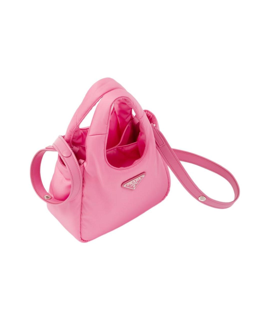 PRADA Розовая сумка через плечо, фото 3