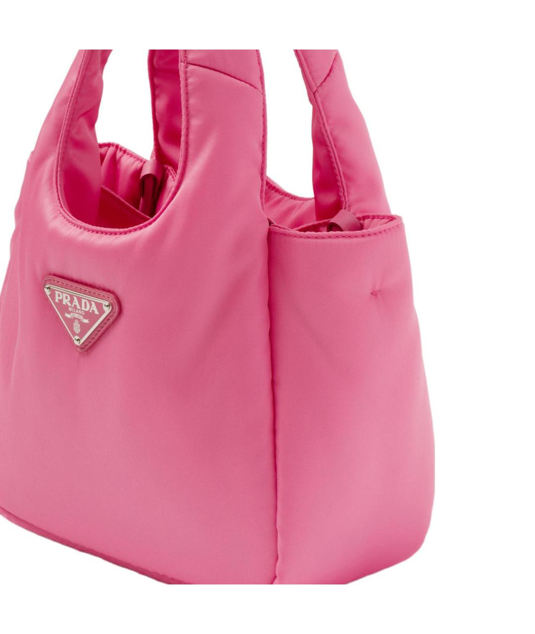 PRADA Розовая сумка через плечо, фото 4