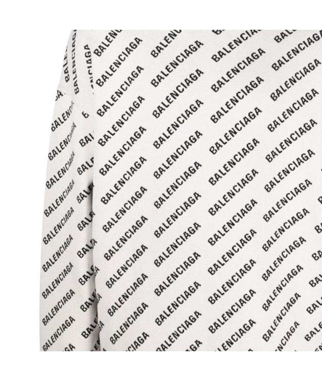 BALENCIAGA Белый джемпер / свитер, фото 6