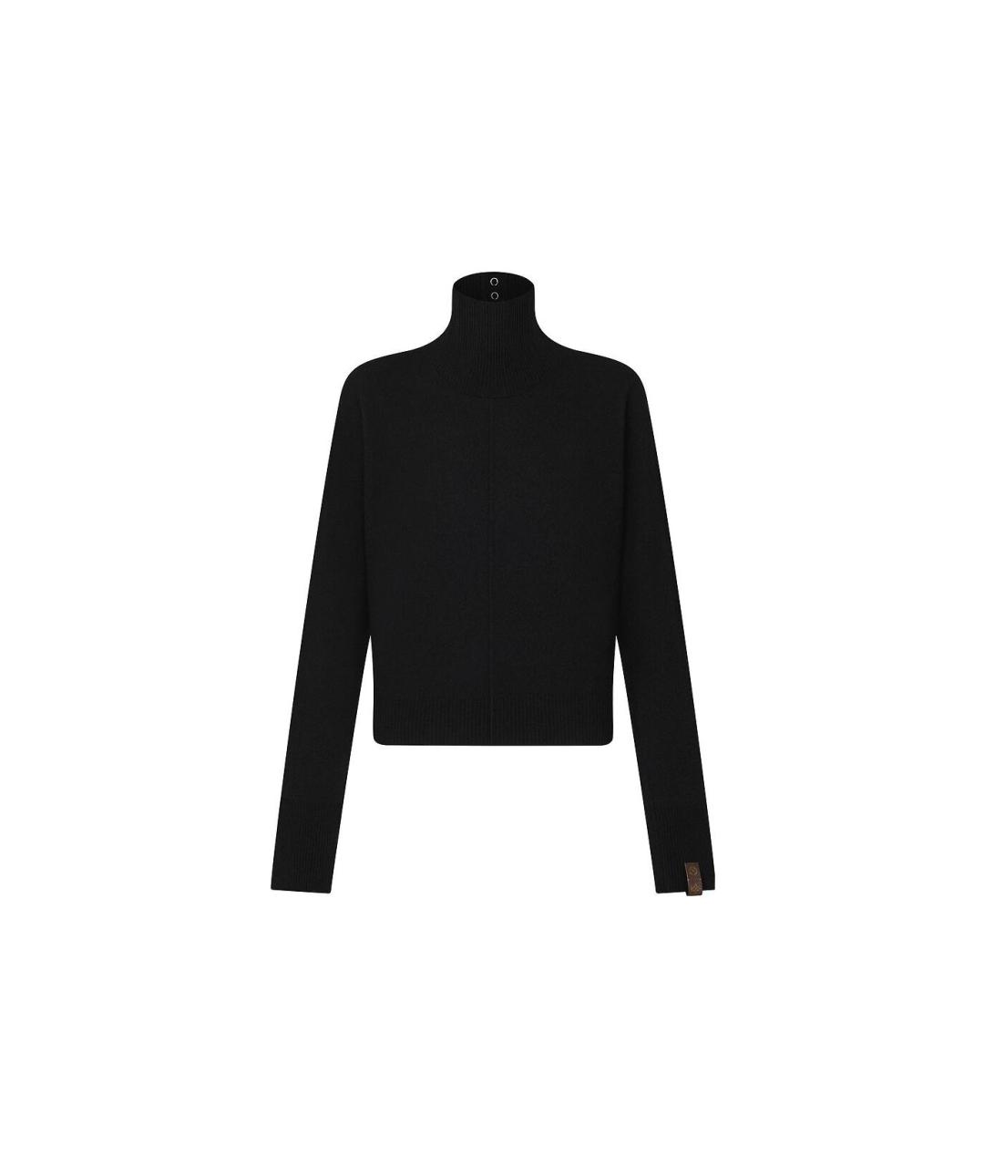 LOUIS VUITTON Черный джемпер / свитер, фото 1