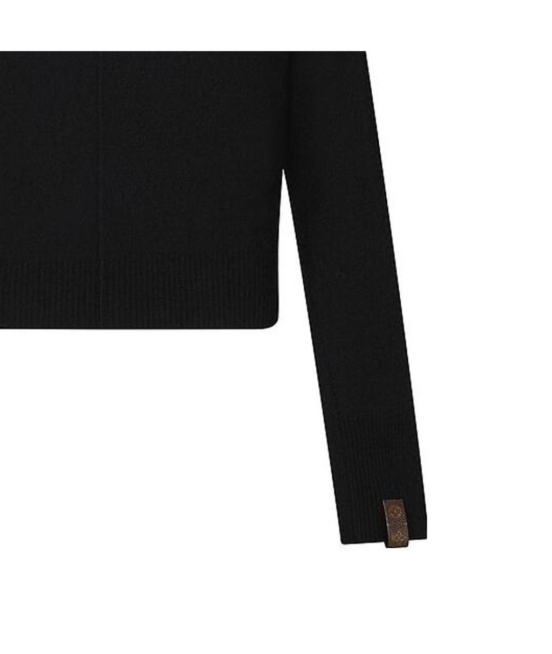 LOUIS VUITTON Черный джемпер / свитер, фото 5