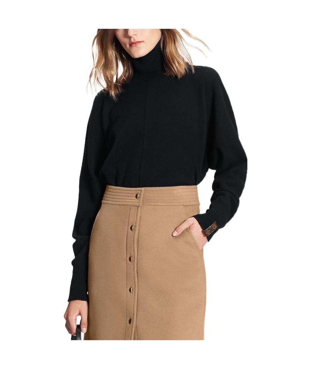 LOUIS VUITTON Черный джемпер / свитер, фото 4