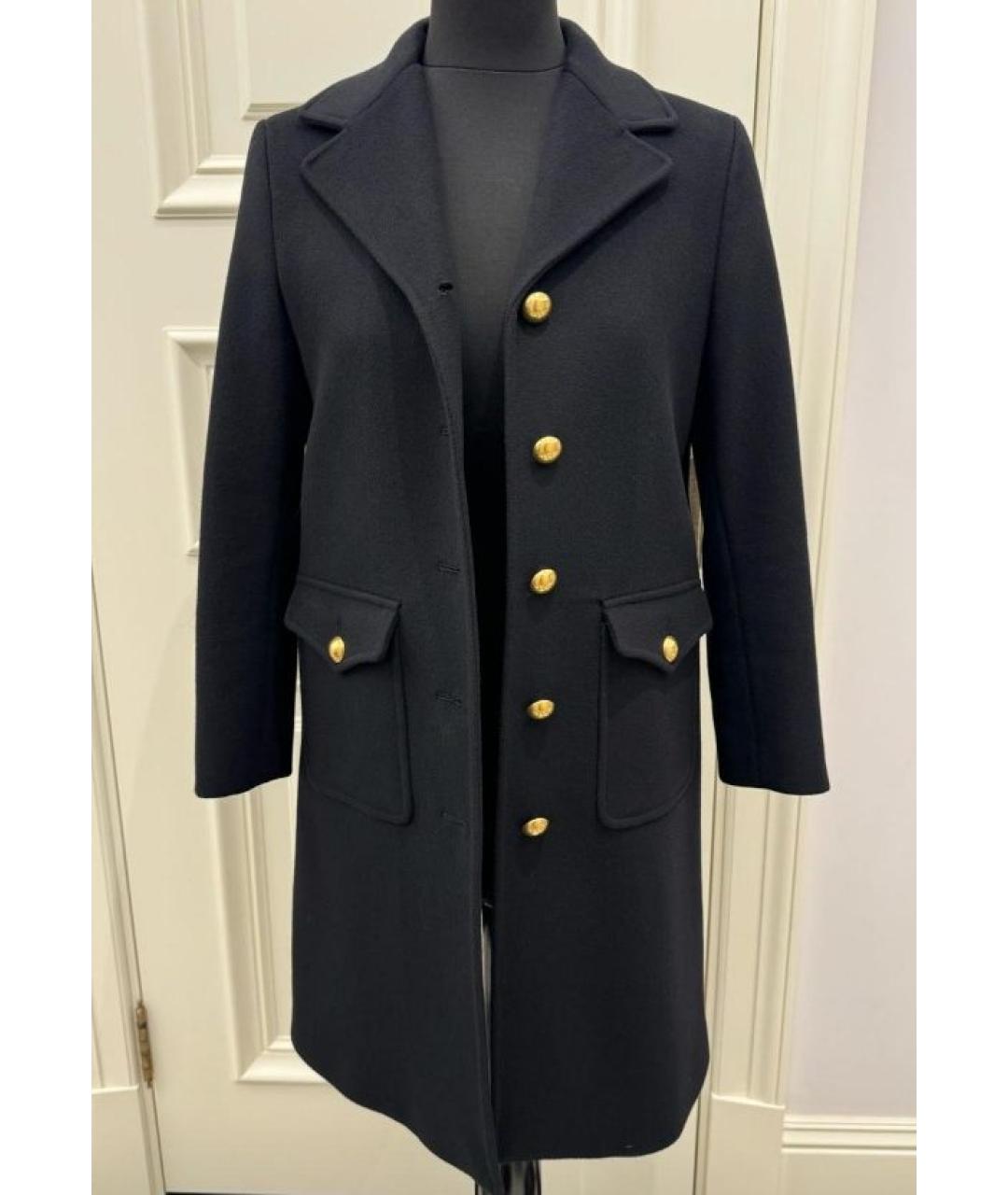 GUCCI Черное шерстяное пальто, фото 3