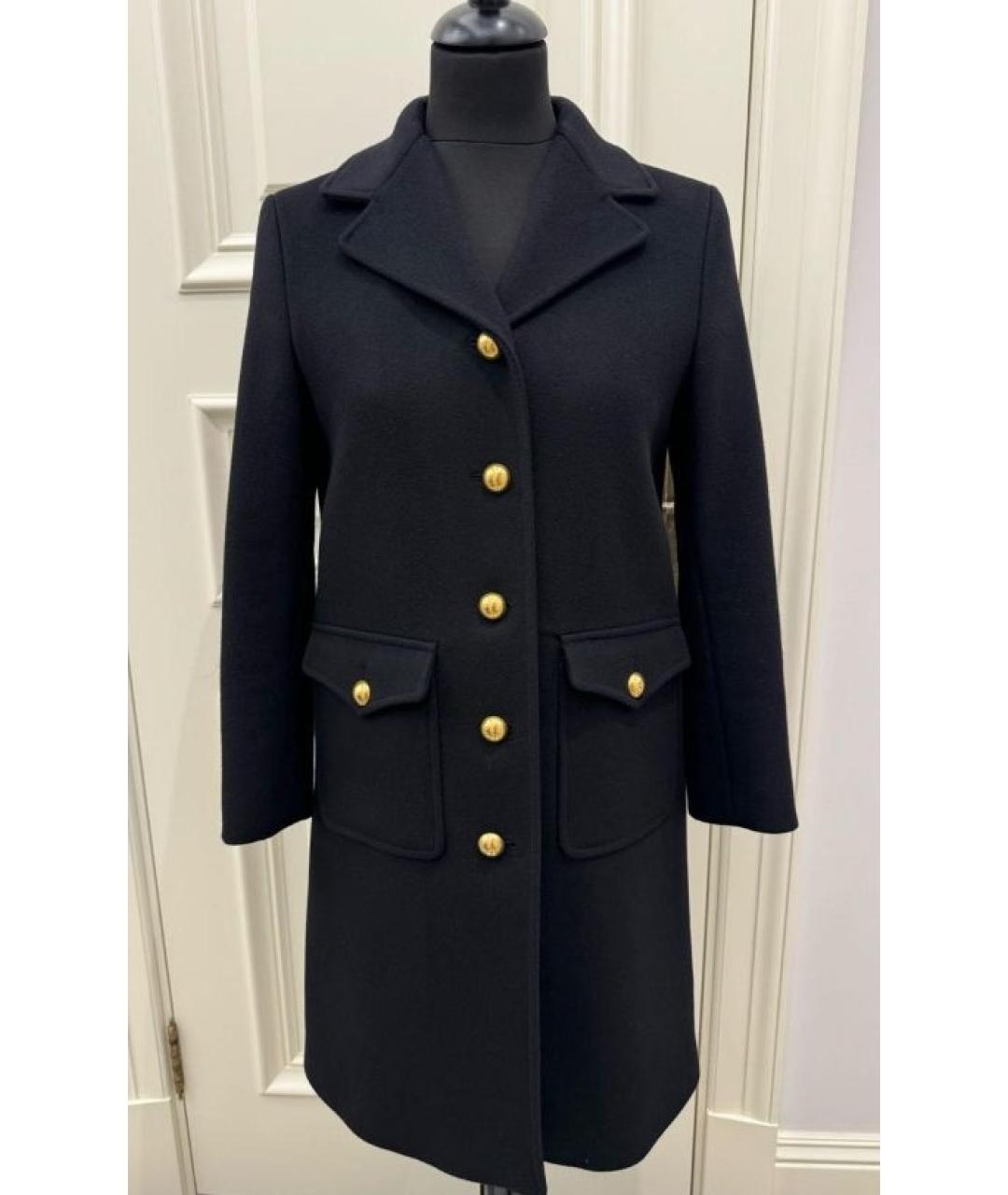 GUCCI Черное шерстяное пальто, фото 8