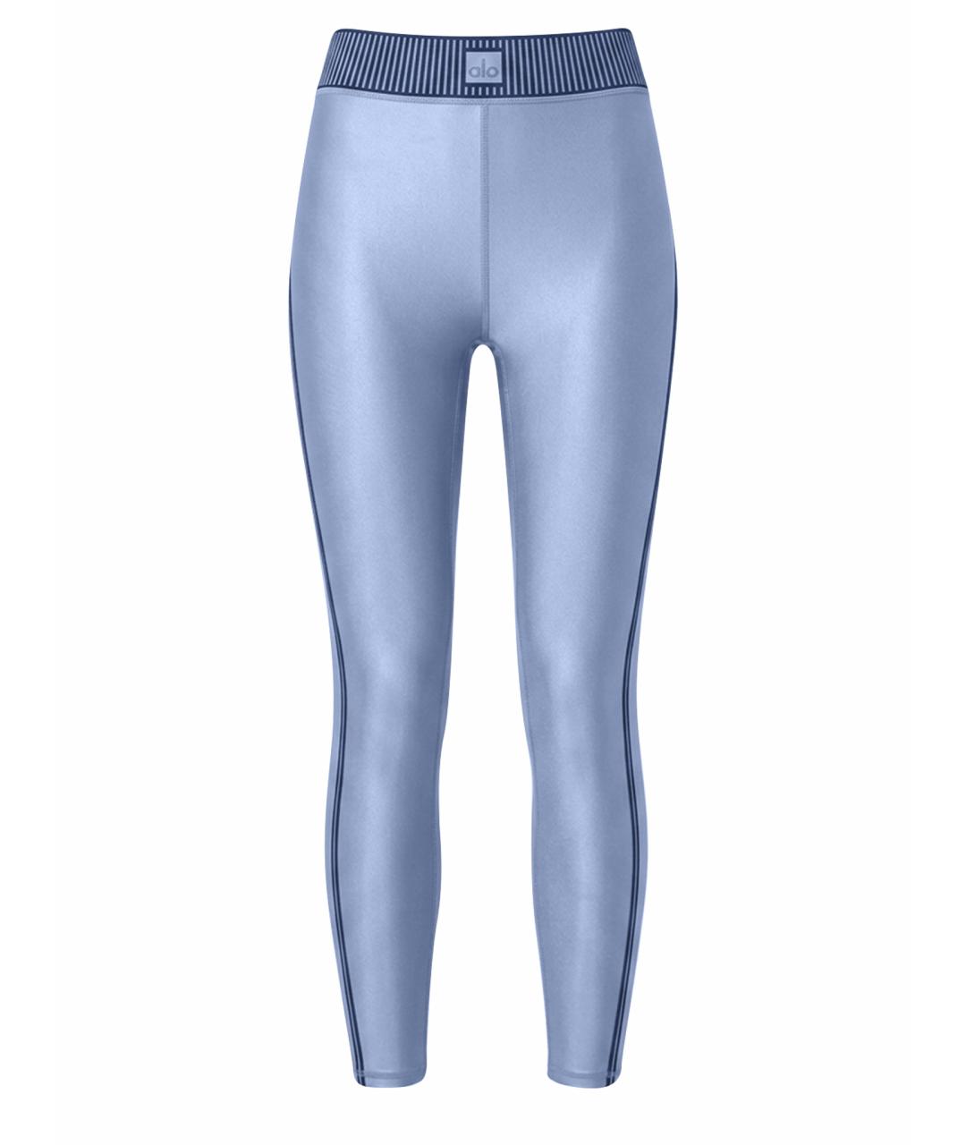 ALO YOGA Синие леггинсы и велосипедки, фото 1