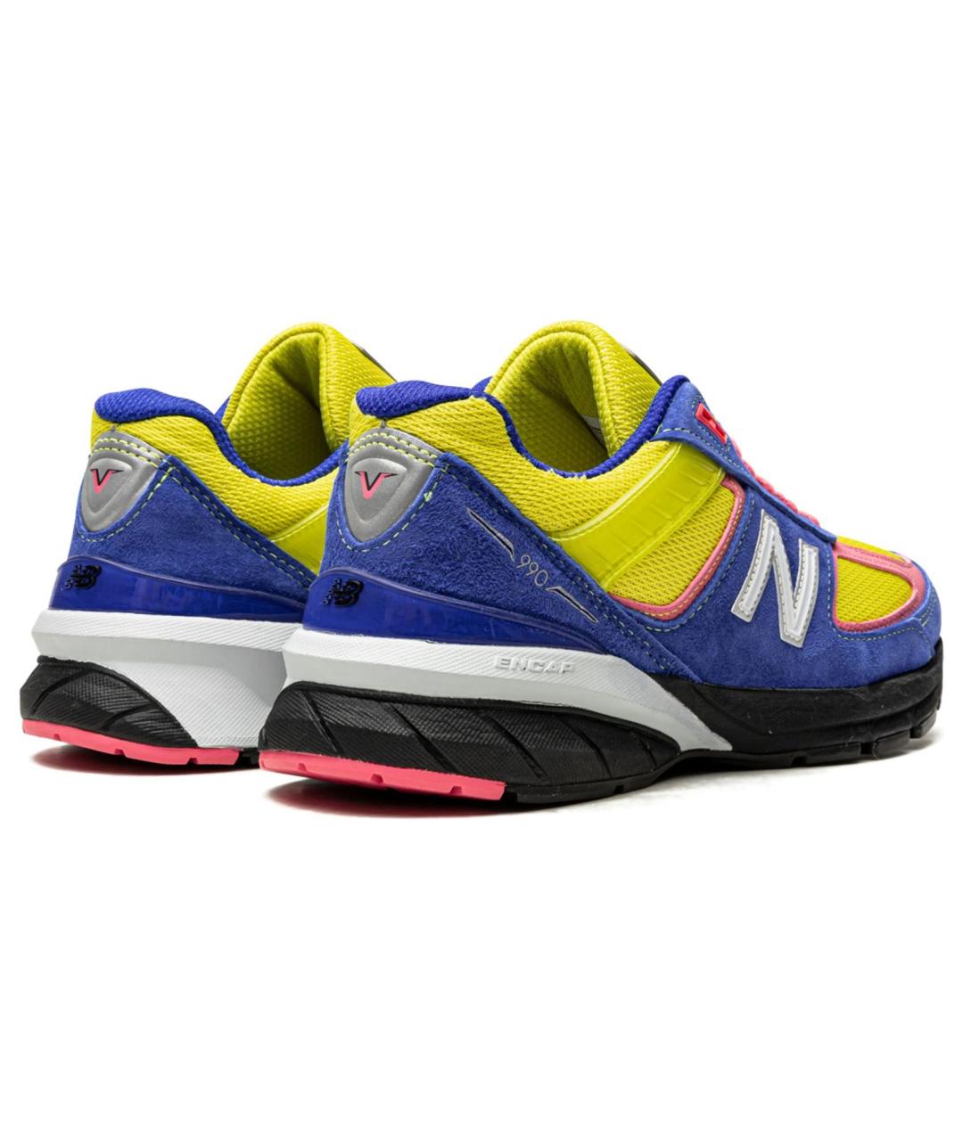 NEW BALANCE Мульти замшевые высокие кроссовки / кеды, фото 4