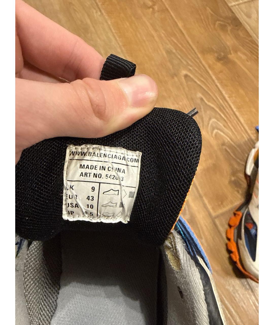 BALENCIAGA Мульти низкие кроссовки / кеды, фото 5