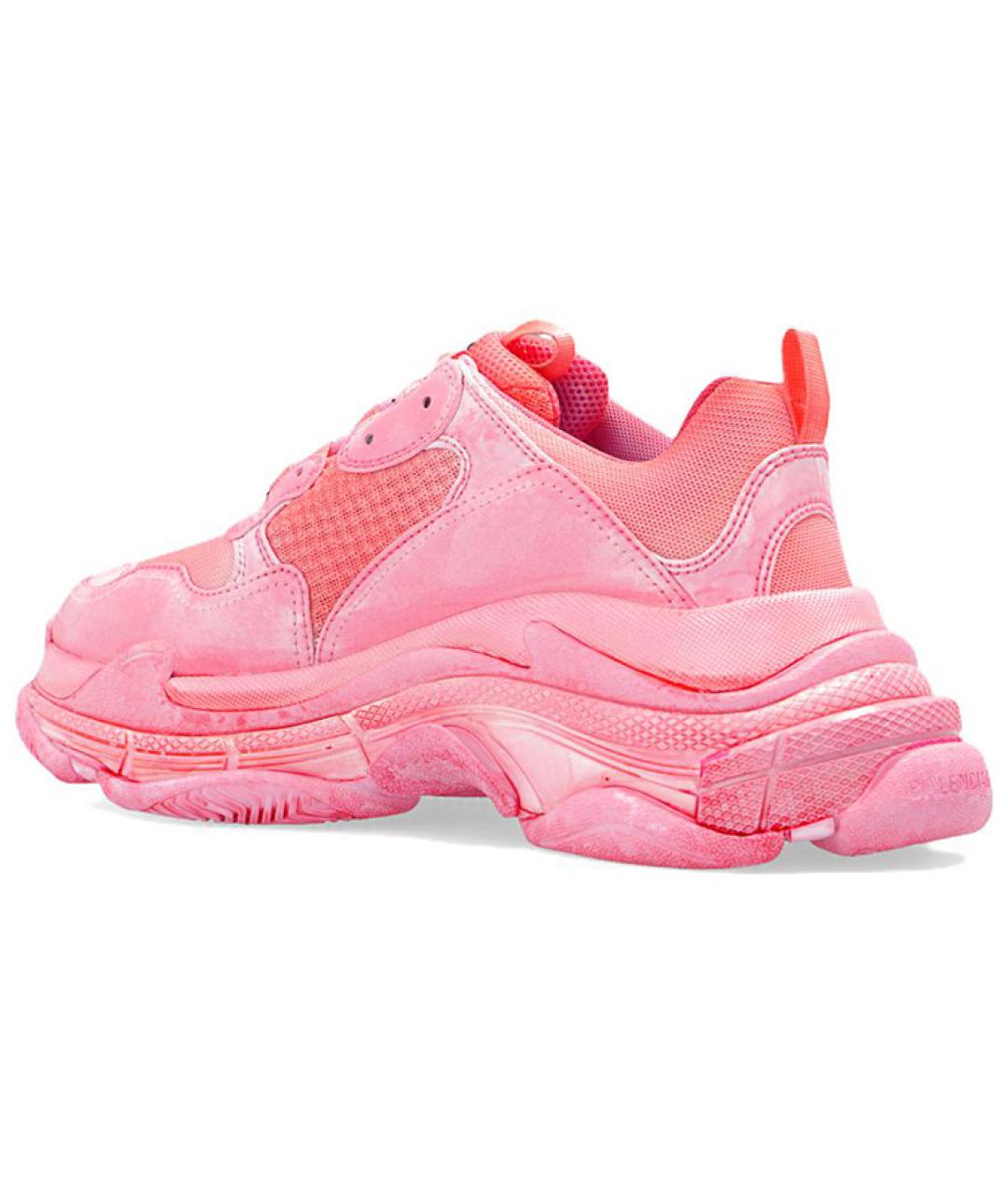 BALENCIAGA Розовые кроссовки, фото 3