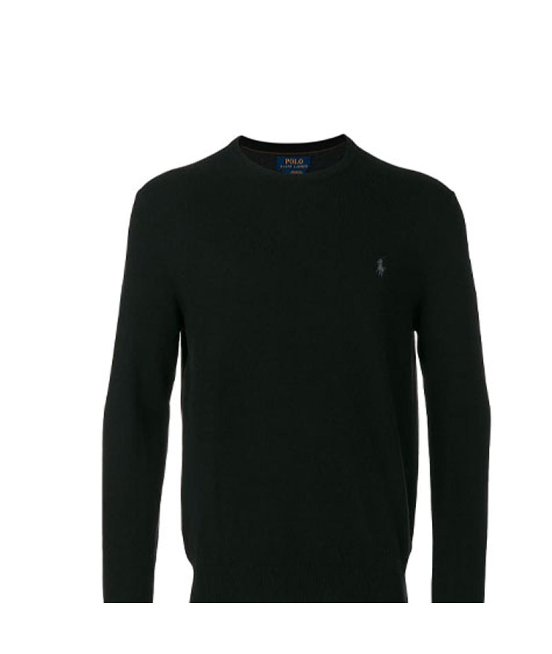 POLO RALPH LAUREN Черный джемпер / свитер, фото 5
