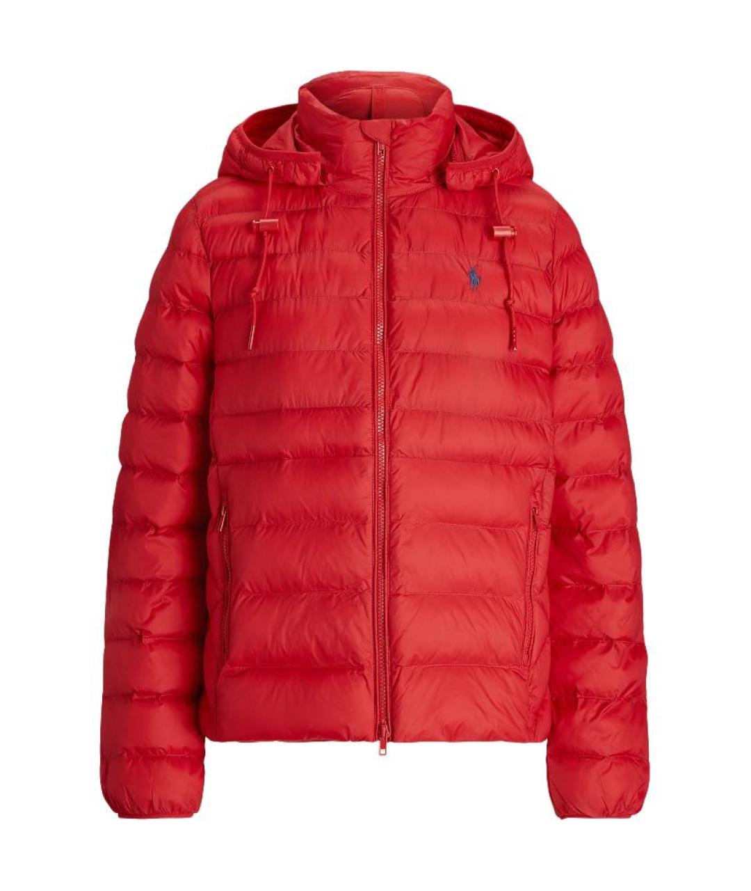 POLO RALPH LAUREN Красный пуховик, фото 1