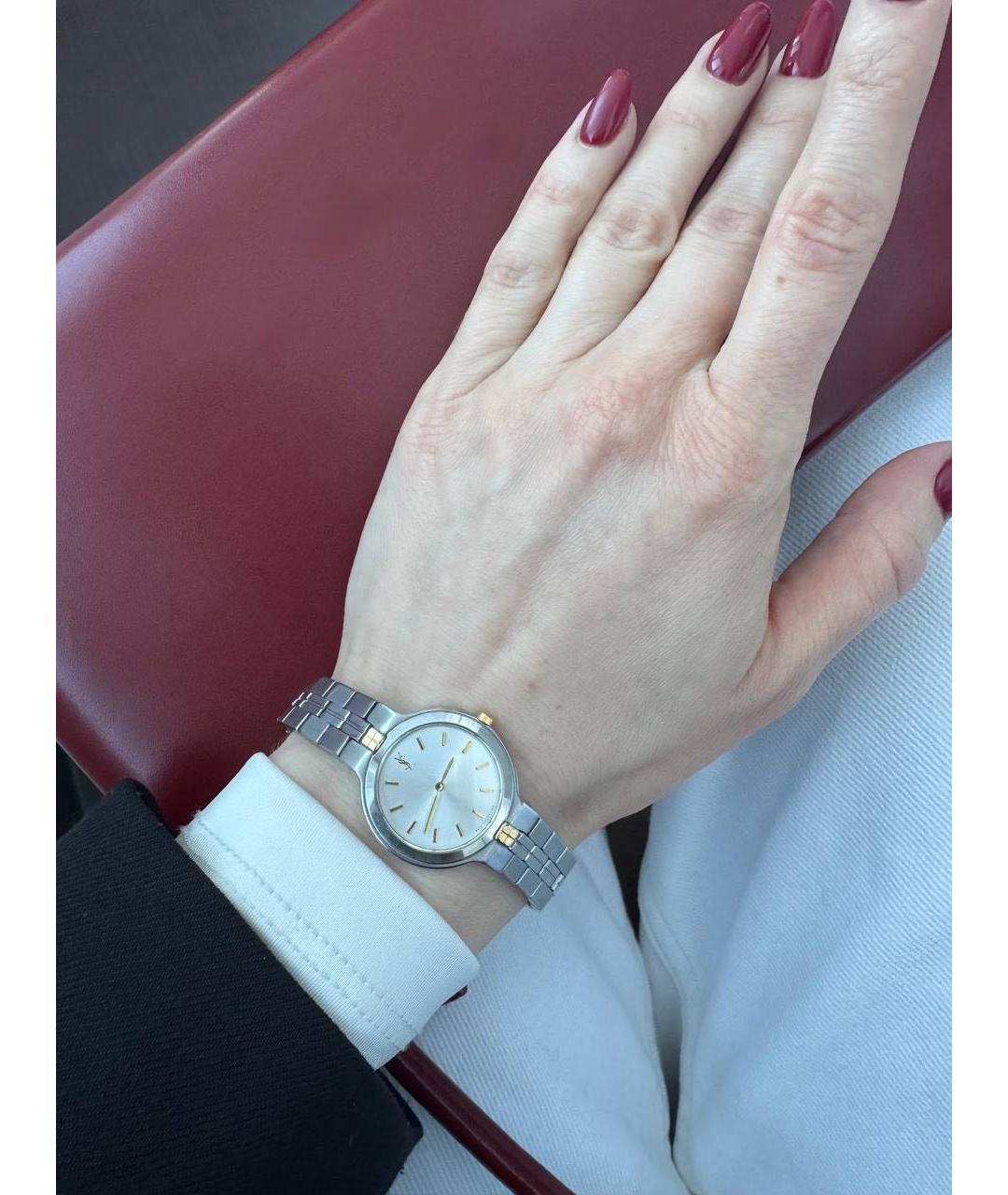 SAINT LAURENT Мульти стальные часы, фото 2