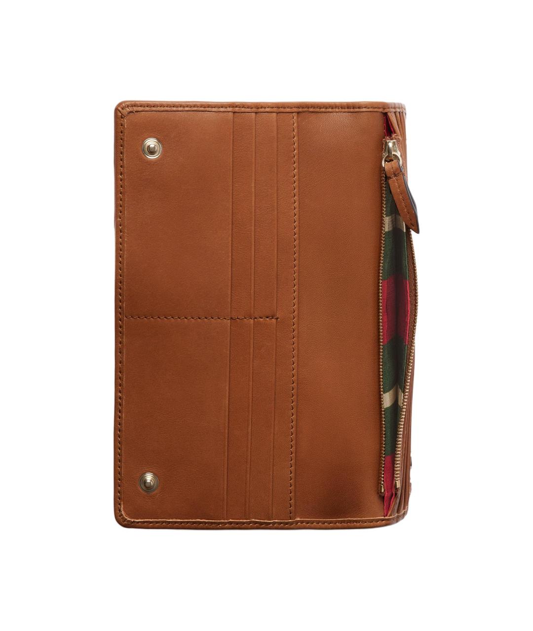 GUCCI Коричневый кошелек, фото 4