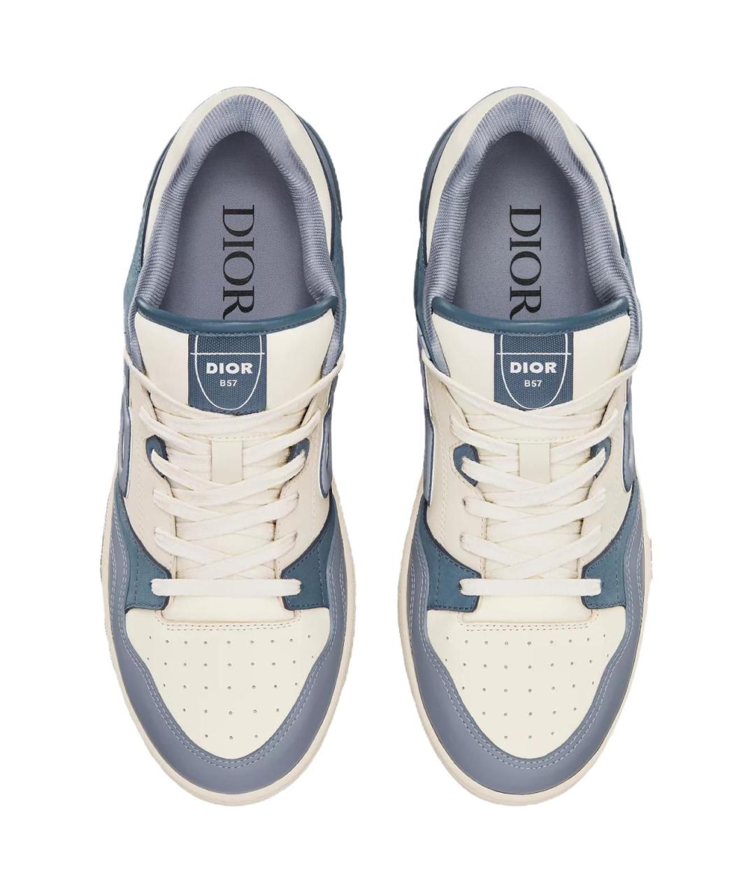 CHRISTIAN DIOR Мульти кожаные низкие кроссовки / кеды, фото 4