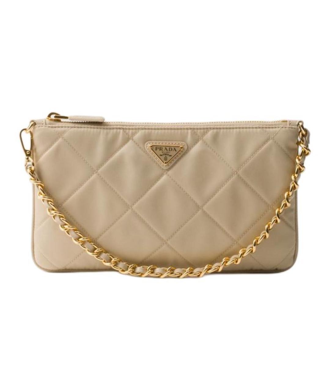 PRADA Бежевая сумка через плечо, фото 1