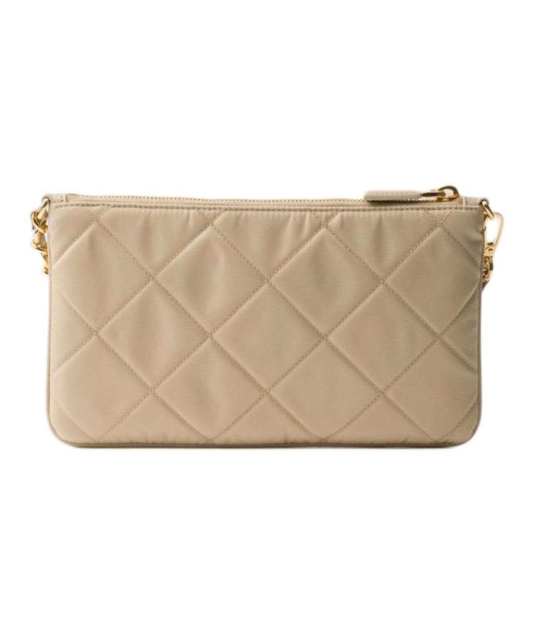 PRADA Бежевая сумка через плечо, фото 3