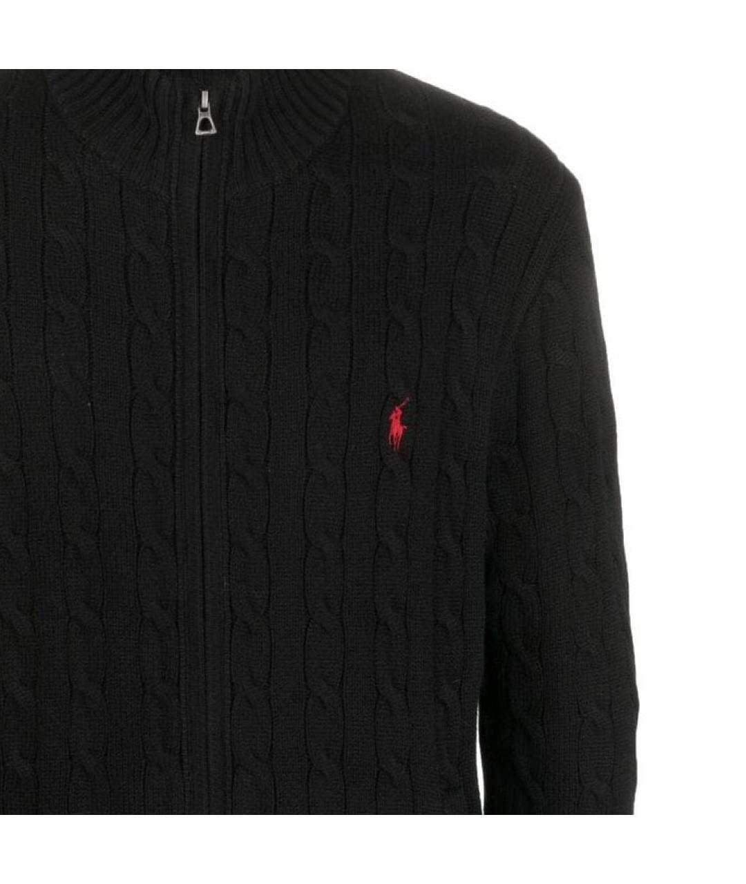 POLO RALPH LAUREN Черный джемпер / свитер, фото 6