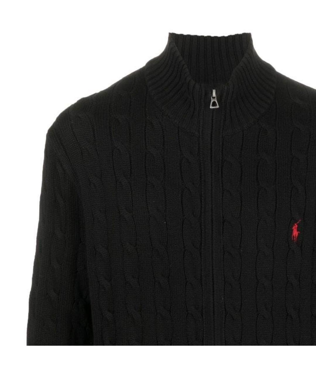 POLO RALPH LAUREN Черный джемпер / свитер, фото 5