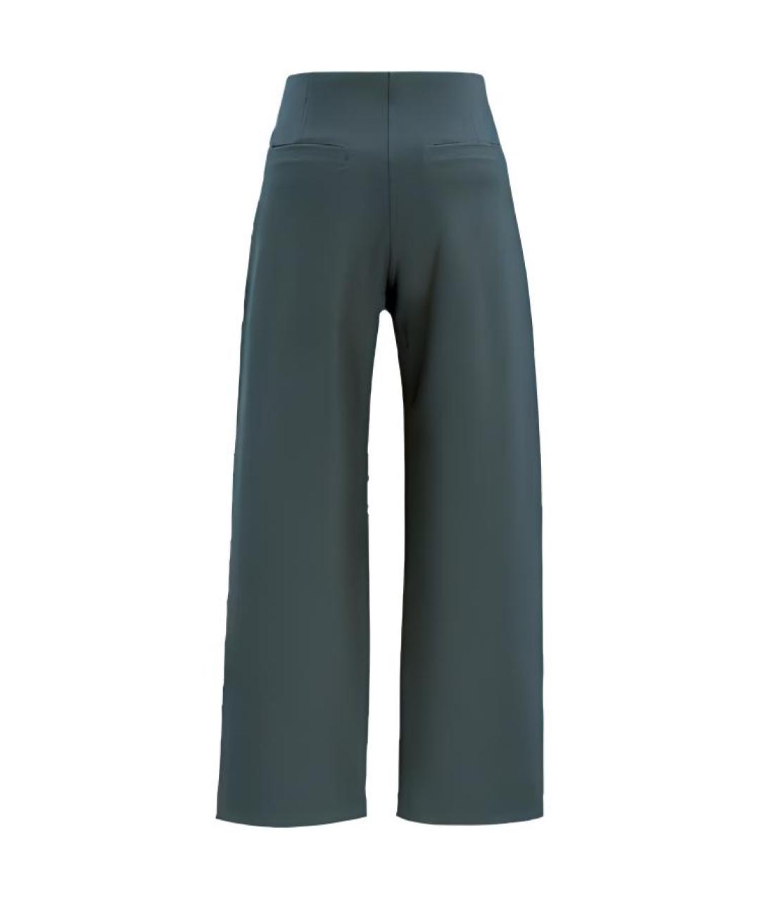 Lululemon Зеленые прямые брюки, фото 2