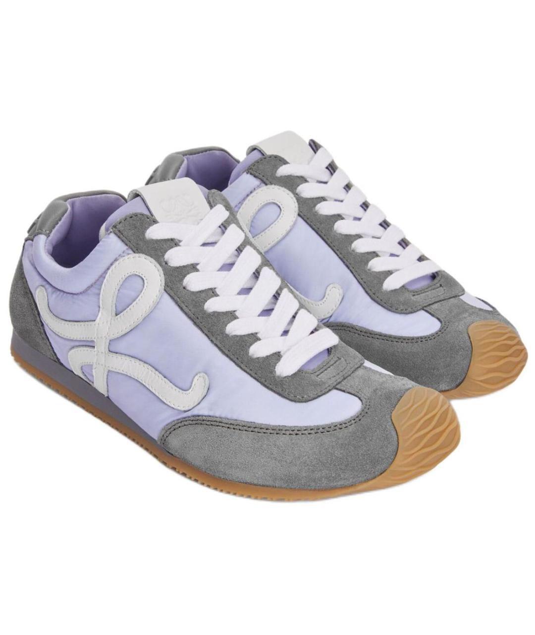 LOEWE Мульти кожаные кеды, фото 3