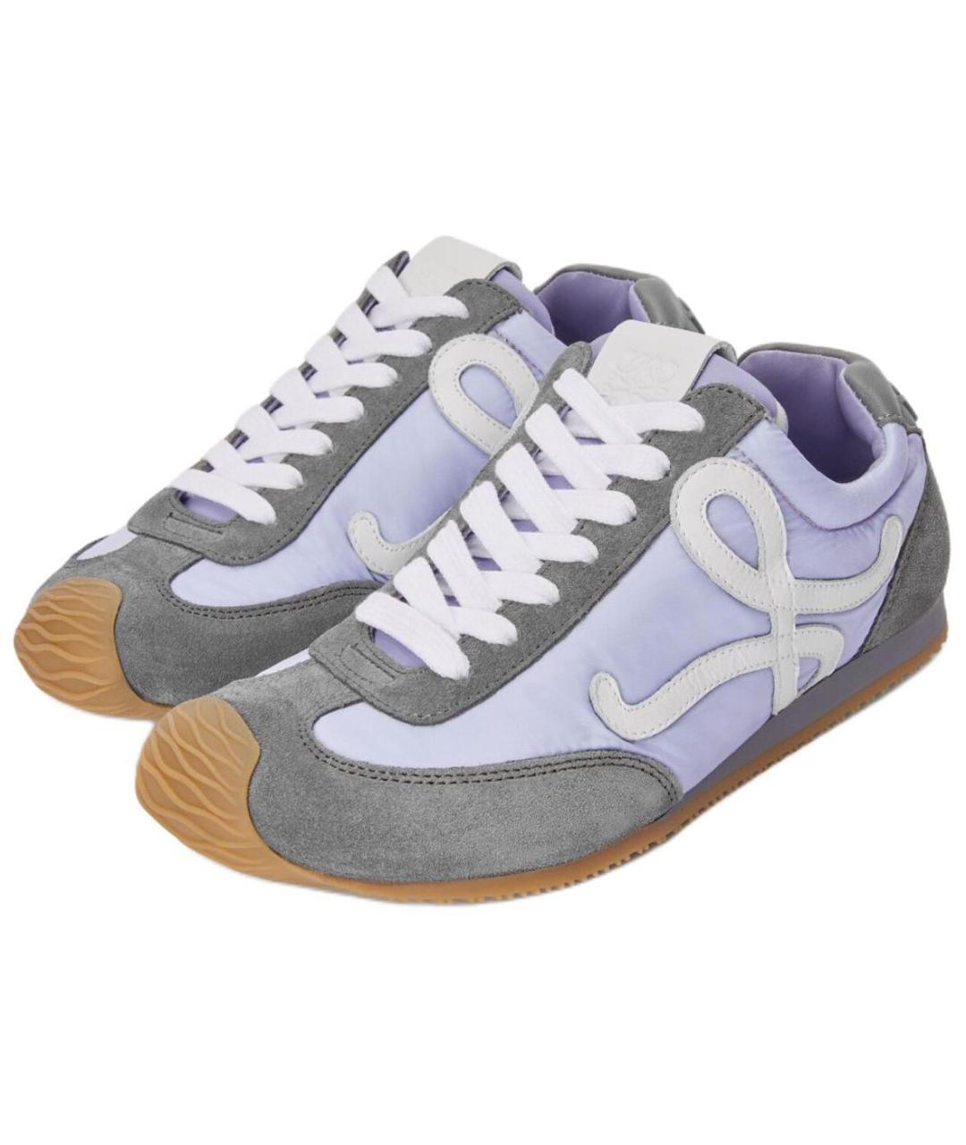 LOEWE Мульти кожаные кеды, фото 4