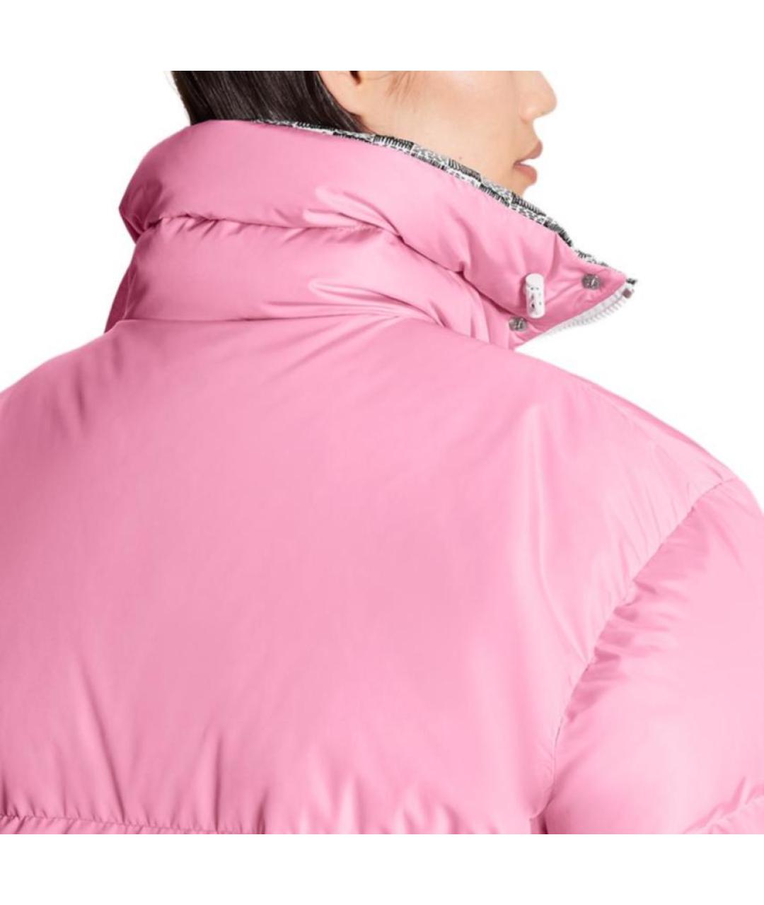 LOUIS VUITTON Розовый пуховик, фото 5