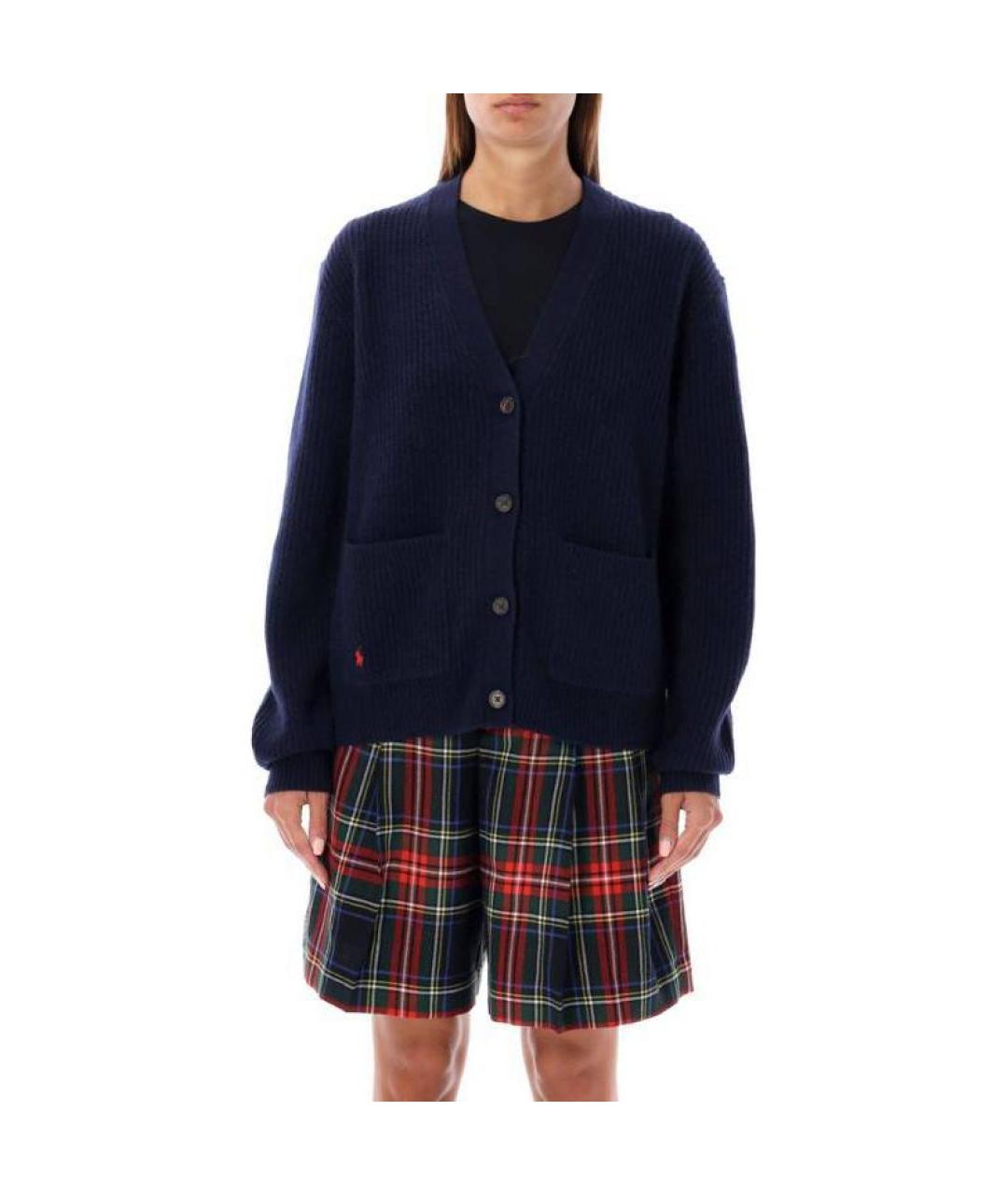 POLO RALPH LAUREN Темно-синий кардиган, фото 5