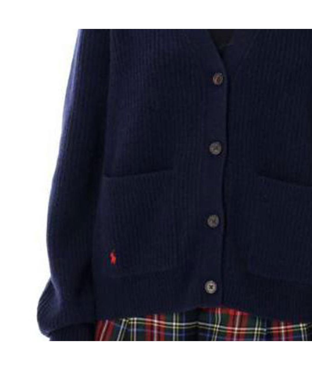 POLO RALPH LAUREN Темно-синий кардиган, фото 4